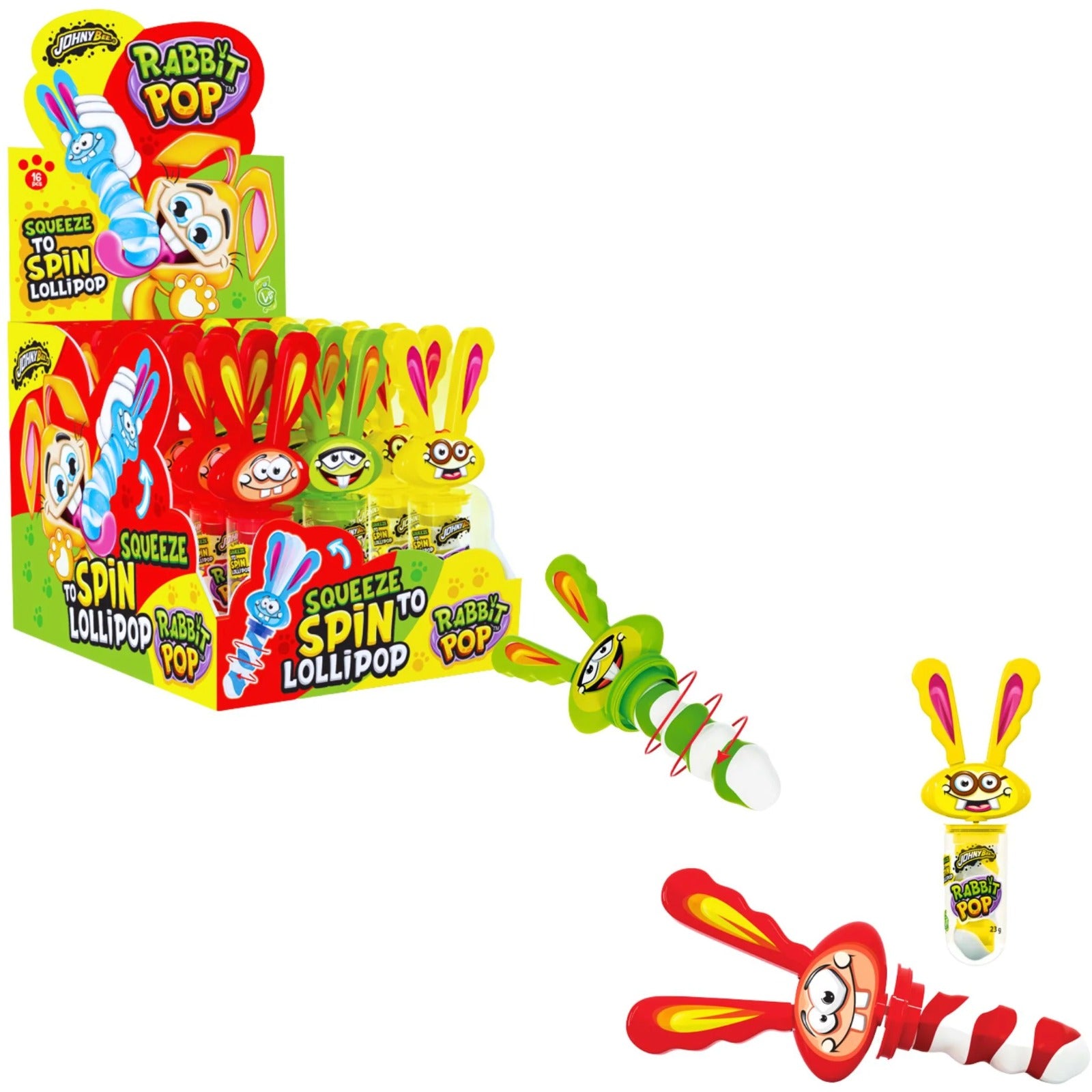 RABBIT POP x 16 PCS